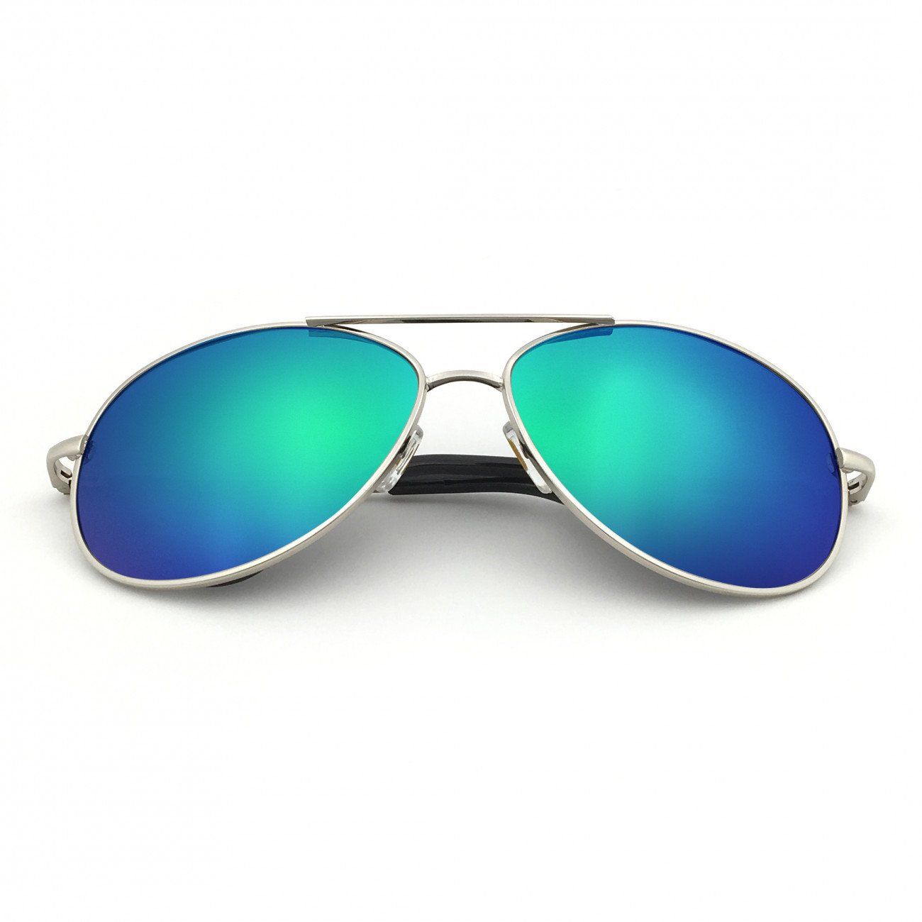 Classic Aviator Sunglasses Silver