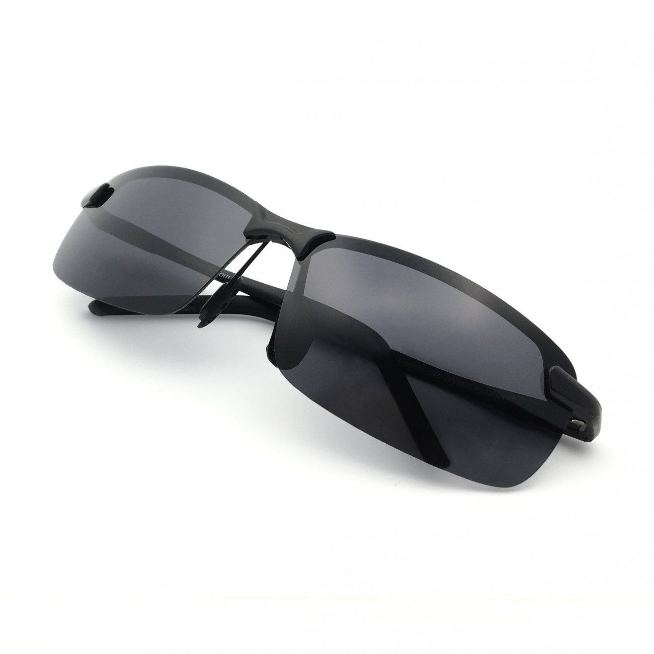 J S Ultra Lightweight Men s Rimless Sports Sunglasses Polarized 100 UV protection JandSVision