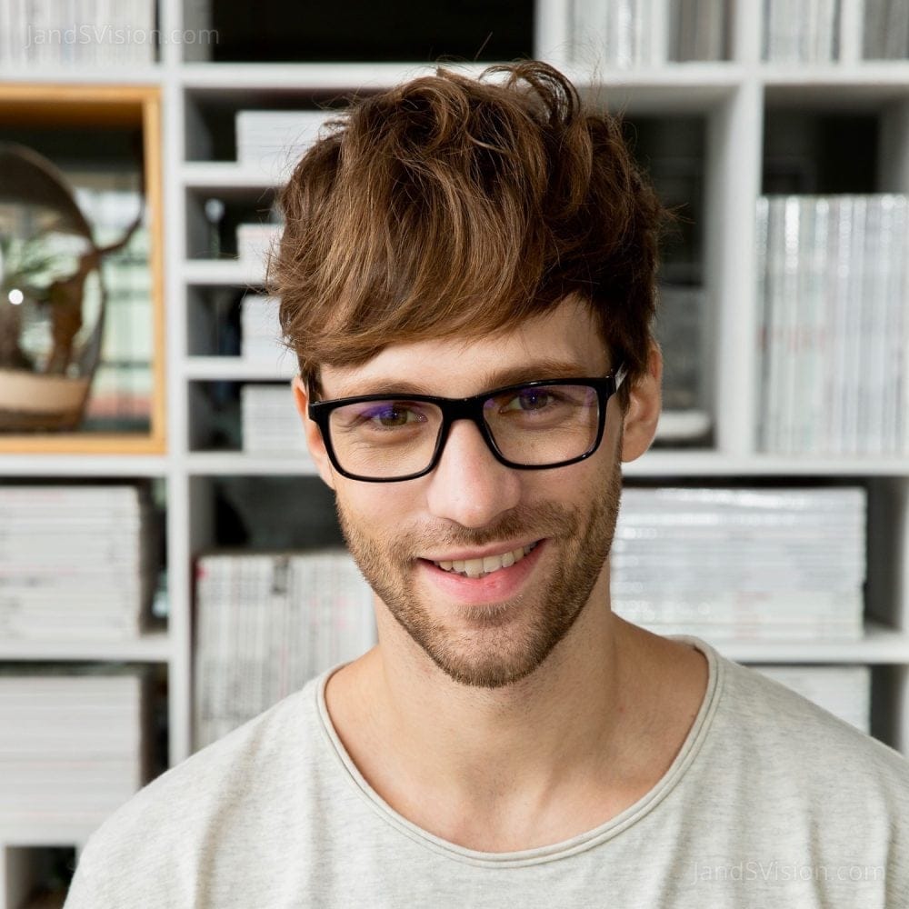 Computer Glasses - Classic Rectangle Frame - IMG_0477 - 1500x