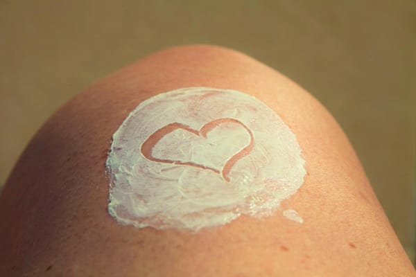 sunscreen heart love