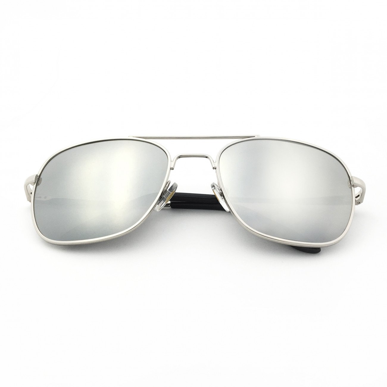 square frame aviator sunglasses